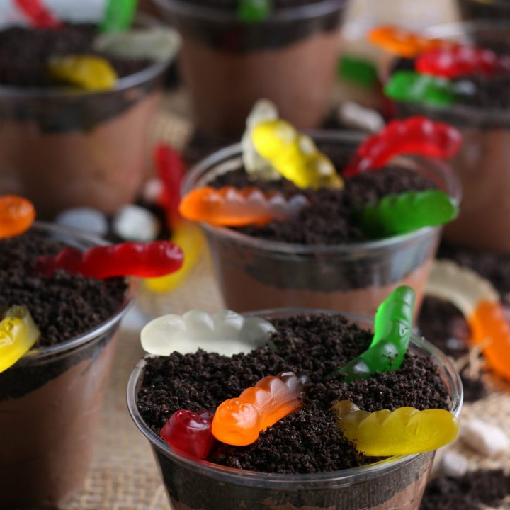 Dirt Cups with Pudding